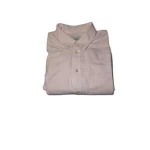 Goodfellow & Co Men's Medium Pink Stripe Oxford Button-Down Shirt